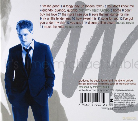 Michael Buble: It's Time (Special Edition) (digipack) [CD]