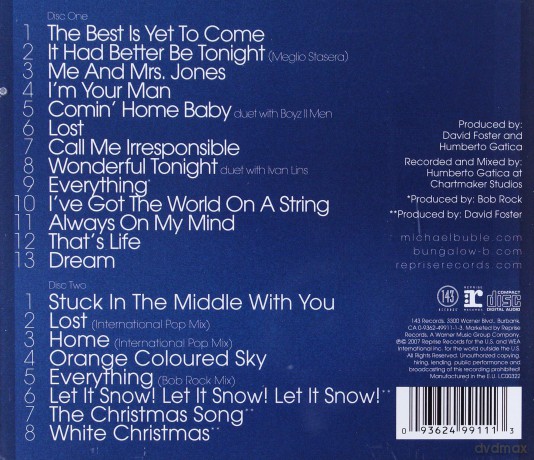 Michael Buble: Call Me Irresponsible [2CD]
