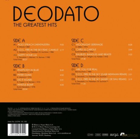 Deodato: Greatest Hits [2xWinyl]