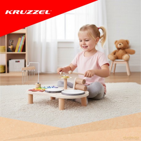 Stolik muzyczny drewniany Kruzzel 26420
