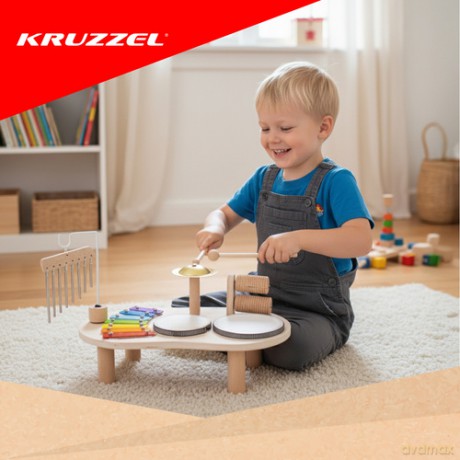 Stolik muzyczny drewniany Kruzzel 26420