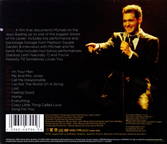 Michael Buble: Michael Buble Meets Madison Square Garden [CD]+[DVD]