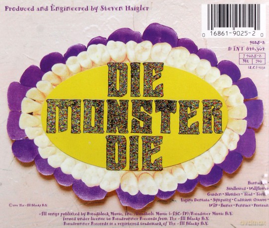 Die Monster Die: Withdrawal Method [CD]