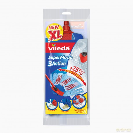 Wkład do mopa Vileda SuperMocio 3Action Velour