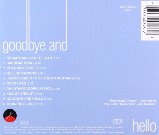 Tim Buckley: Goodbye And Hello [CD]
