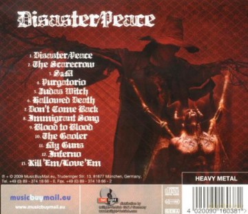 Disaster/Peace: Disaster/Peace [CD]