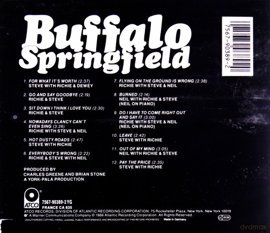 Buffalo Springfield: First [CD]
