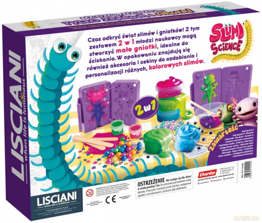 Zestaw slumi squish i slime 2w1