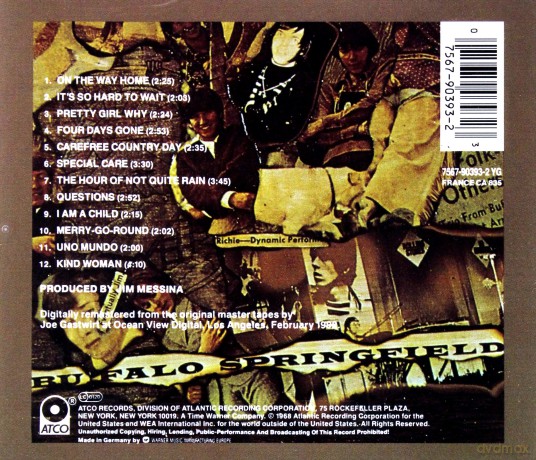 Buffalo Springfield: Last Time Around [CD]