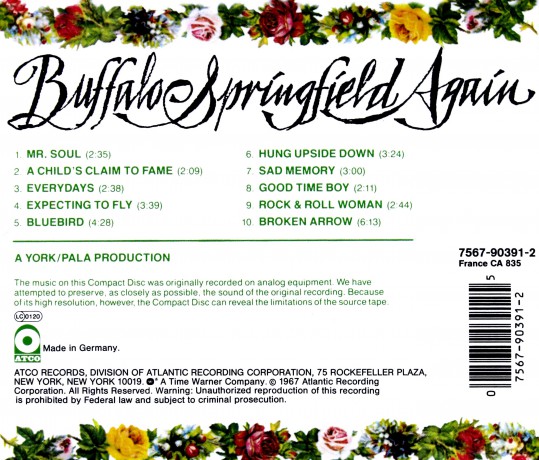 Buffalo Springfield: Again [CD]