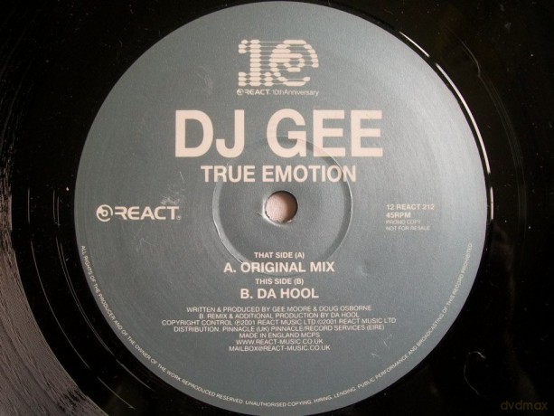 Dj Gee: True Emotion [Winyl]