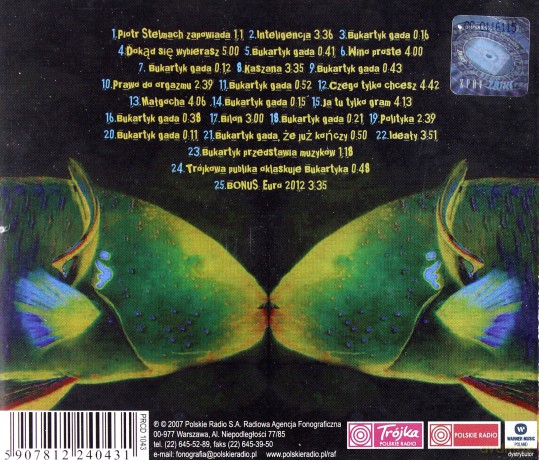Piotr Bukartyk: Live czyli 25 l wody w ustach [CD]