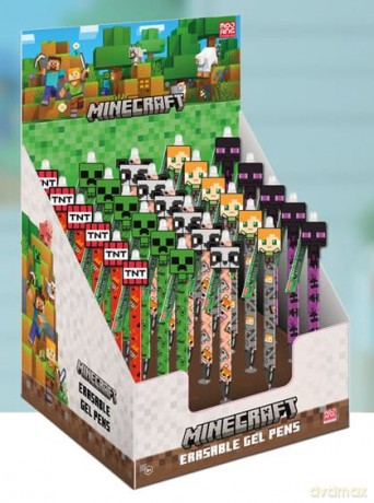Minecraft Erasable Gel Pen Characters