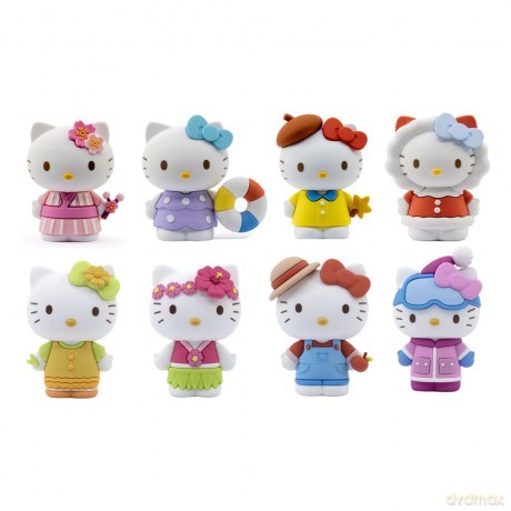 Sanrio Mini-Doll Four Seasons Series Mini Figures Hello Kitty 5 cm