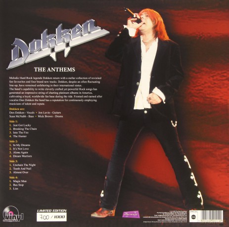 Dokken: Anthems [2xWinyl]