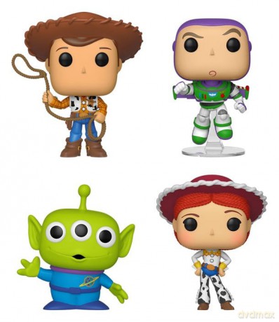 Toy Story POP! Disney Vinyl Figures 4-Pack Black Friday Bundle 9 cm