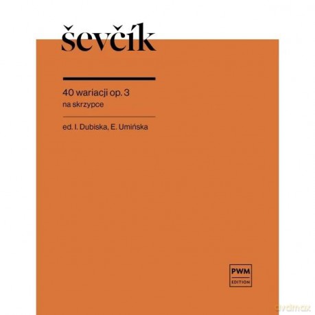 40 wariacji op. 3 na skrzypce - Otakar Sevcik [KSIĄŻKA]