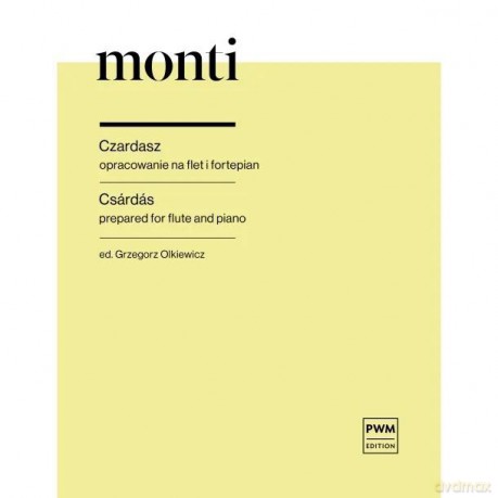 Czardasz na flet i fortepian - Victor Monti. Grzegorz Olkiewicz [KSIĄŻKA]