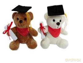 Miś absolwent 15cm MIX