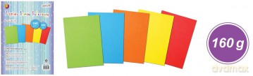 Papier ksero A4 kolorowy 160g 50ark