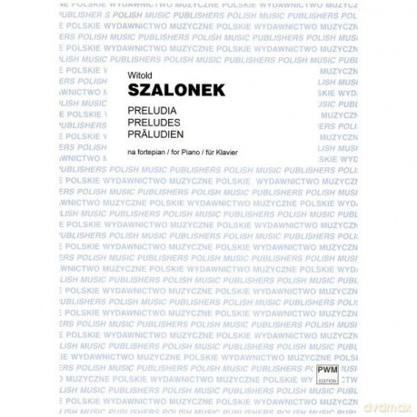 Preludia na fortepian - Witold Szalonek [KSIĄŻKA]