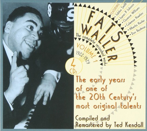 Fats Waller: Complete Recorded Works vol. 1 - 1922-192 [4CD]