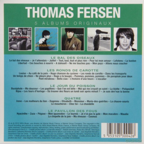 Fersen Thomas: Original Album Series [5CD]
