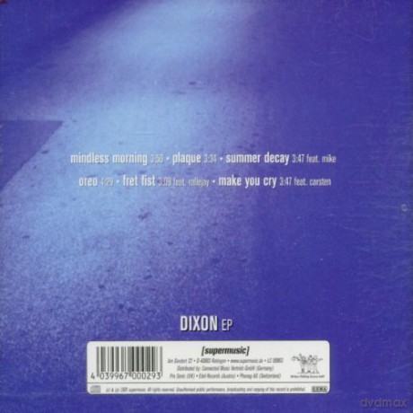 Fidget: Dixon Ep [CD]