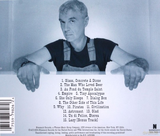 David Byrne: Grown Backwards [CD]