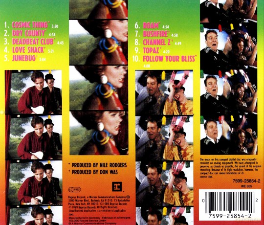 The B-52's: Cosmic Thing [CD]