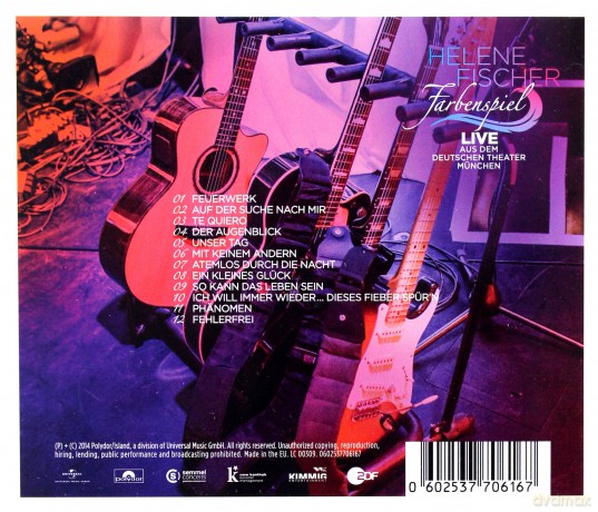 Fischer Helene: Farbenspiel - Live Aus Dem Deutschen Theater Muenchen [CD]