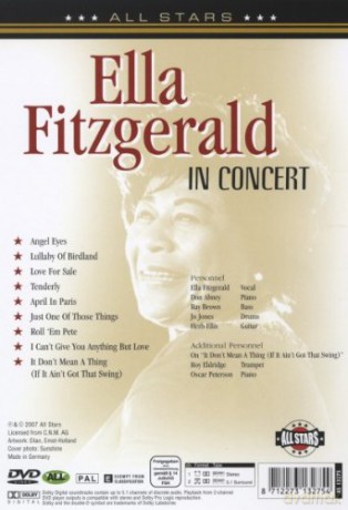Fitzgerald Ella: In Concert - It Dont Mean A Thing [DVD]