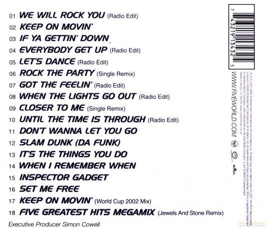 Five: Greatest Hits [CD]