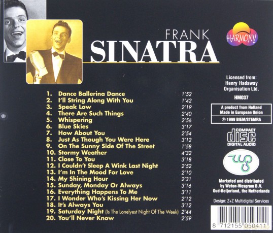 Frank Sinatra: My Shining Hour [CD]