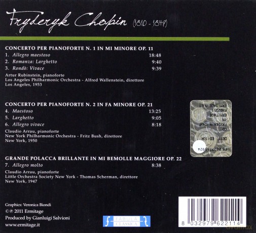 Frederic Chopin: Fryderyk Chopin [CD]