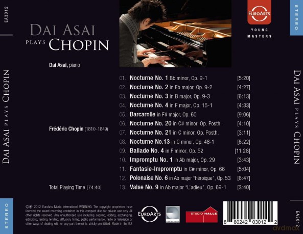 Frederic Chopin: Plays Chopin [CD]