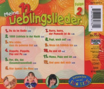 Fun Kids: Meine 12 Lieblingslieder 2 [CD]