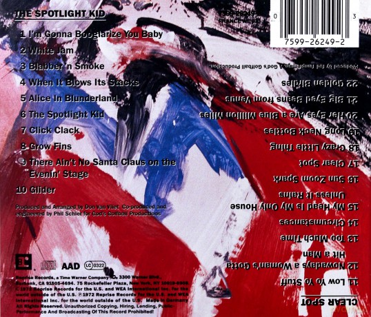 Captain Beefheart: Clear Spot/The Spotlight [CD]