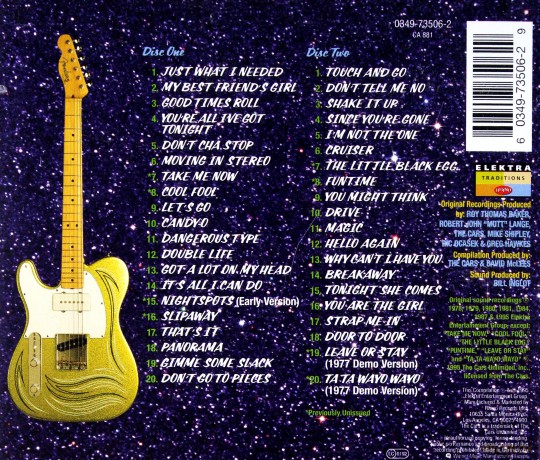 The Cars: Anthology Just What I Needed [2CD]