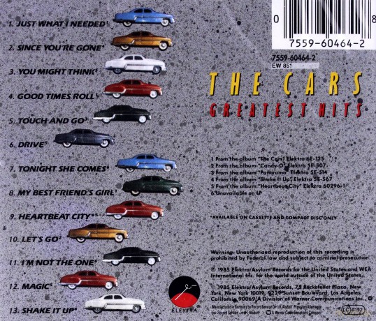 The Cars: Greatest Hits [CD]