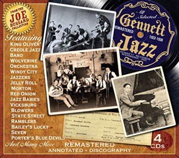 Gennett Jazz: Historic Recordings From A Leader In Jaz [4CD]