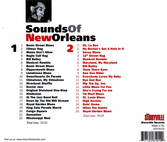 George Lewis Kid Ory Etc: Sounds Of New Orleans 1 [2CD]