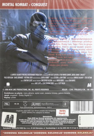 Mortal Kombat: Porwanie [DVD]
