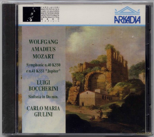 Giulini Carlo Mario: Mozart Symphonie N 40 - N 41 - Boccherini Sinfonia In Do Min [CD]