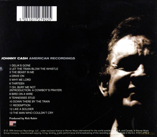 Johnny Cash: American Recordings [CD]