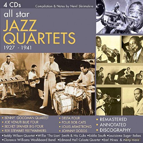 Goodman Armstrong And Others: All Star Jazz Quartets - 1927-1941 [4CD]