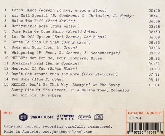 Goodman Benny Orchestra: Bigbands Live - Stadthalle Freiburg 1959 [CD]