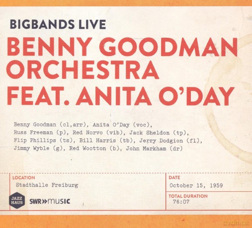 Goodman Benny Orchestra: Bigbands Live - Stadthalle Freiburg 1959 [CD]