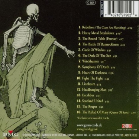 Grave Digger: Masterpieces [CD]