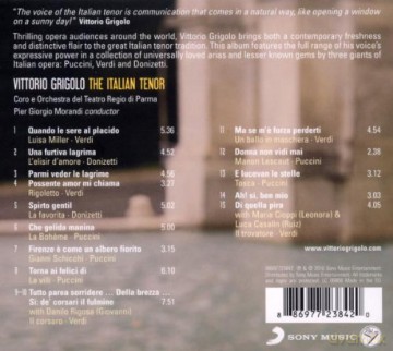 Grigolo Vittorio: The Italian Tenor [CD]